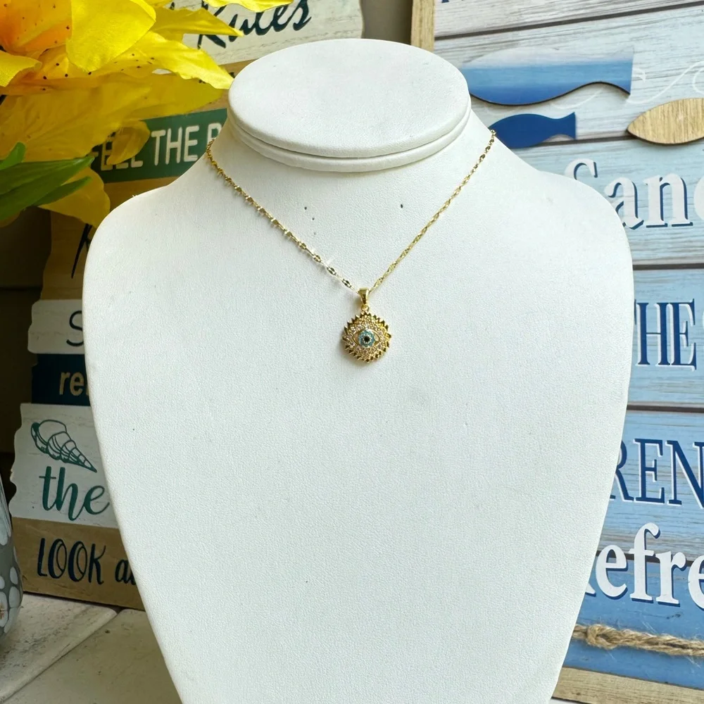 Evil eye necklace